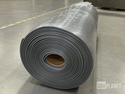 (2) Rolls of Jollie Mae AFM-0037-48-GRY Rubber Floor Mats