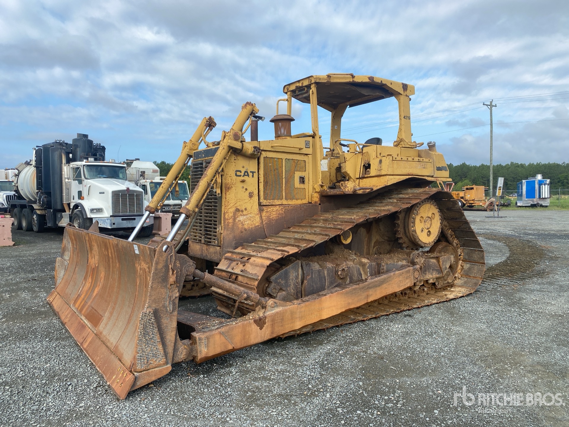 1989 Cat D6H Crawler Dozer