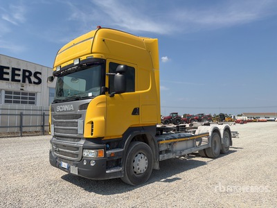 Scania R440 6x2 Sleeper Container Truck