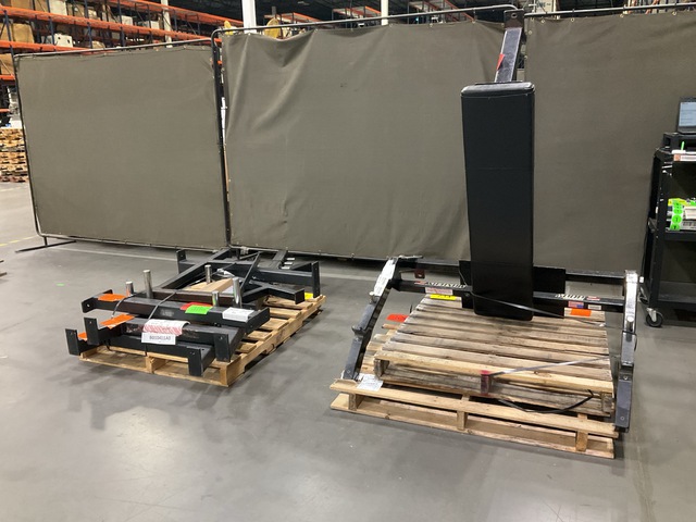 (1) Strength Rack & (1) Body Masters Weight Bench