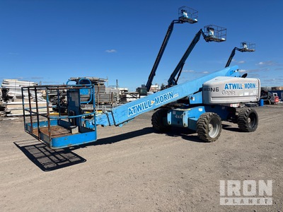 2005 Genie S60 4WD Diesel Telescopic Boom Lift