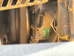 Engine with A/C Compressor