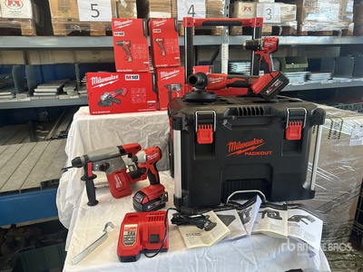 Milwaukee M18 BLPP4 Qty of Equipment Varios, tienda, almacen, consumidor (Unused)