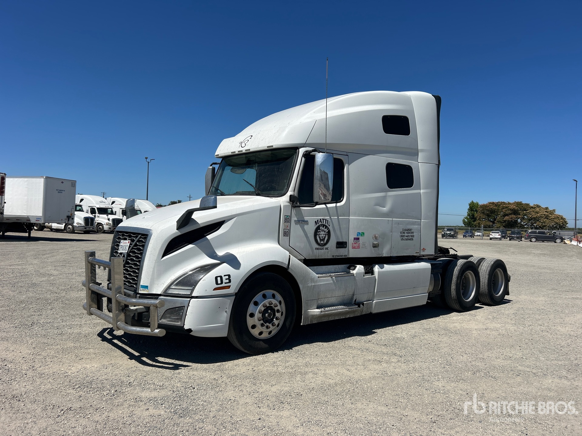 2020 Volvo VNL760 T/A Sleeper Truck Tractor