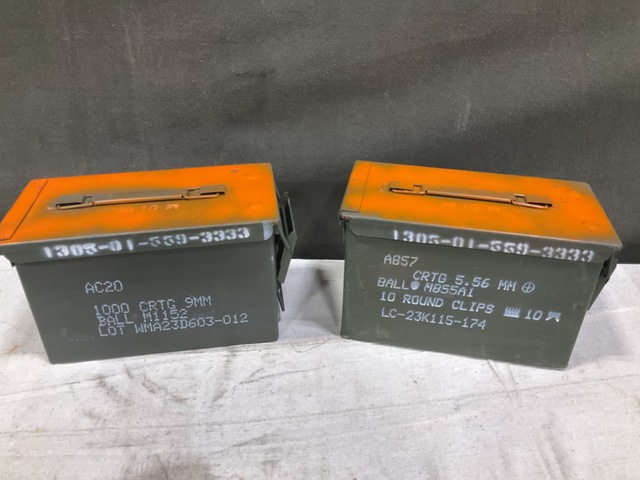 (177) Assorted Ammo Cans