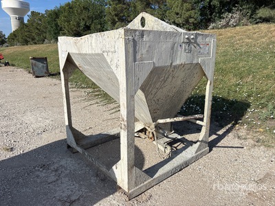 Gar-Bro 1 yd Cubo de Hormigón