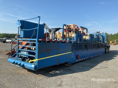 2005 Tulsa Rig Iron MCS-750 Electric Portable Reclaimer Mud Mixing System