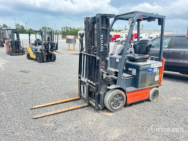 2022 Toyota 8FBCU25 4800 lb Electric Forklift