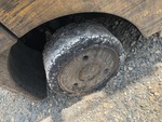 Chassis with Right Rear Tire