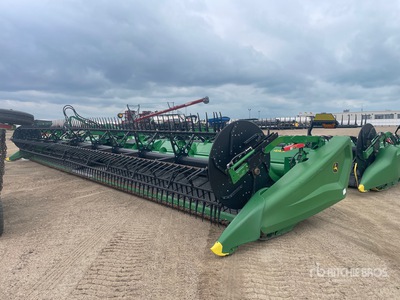 2021 John Deere HD45R 45 ft Hinged Draper Tête de moissonneuse/batteuse