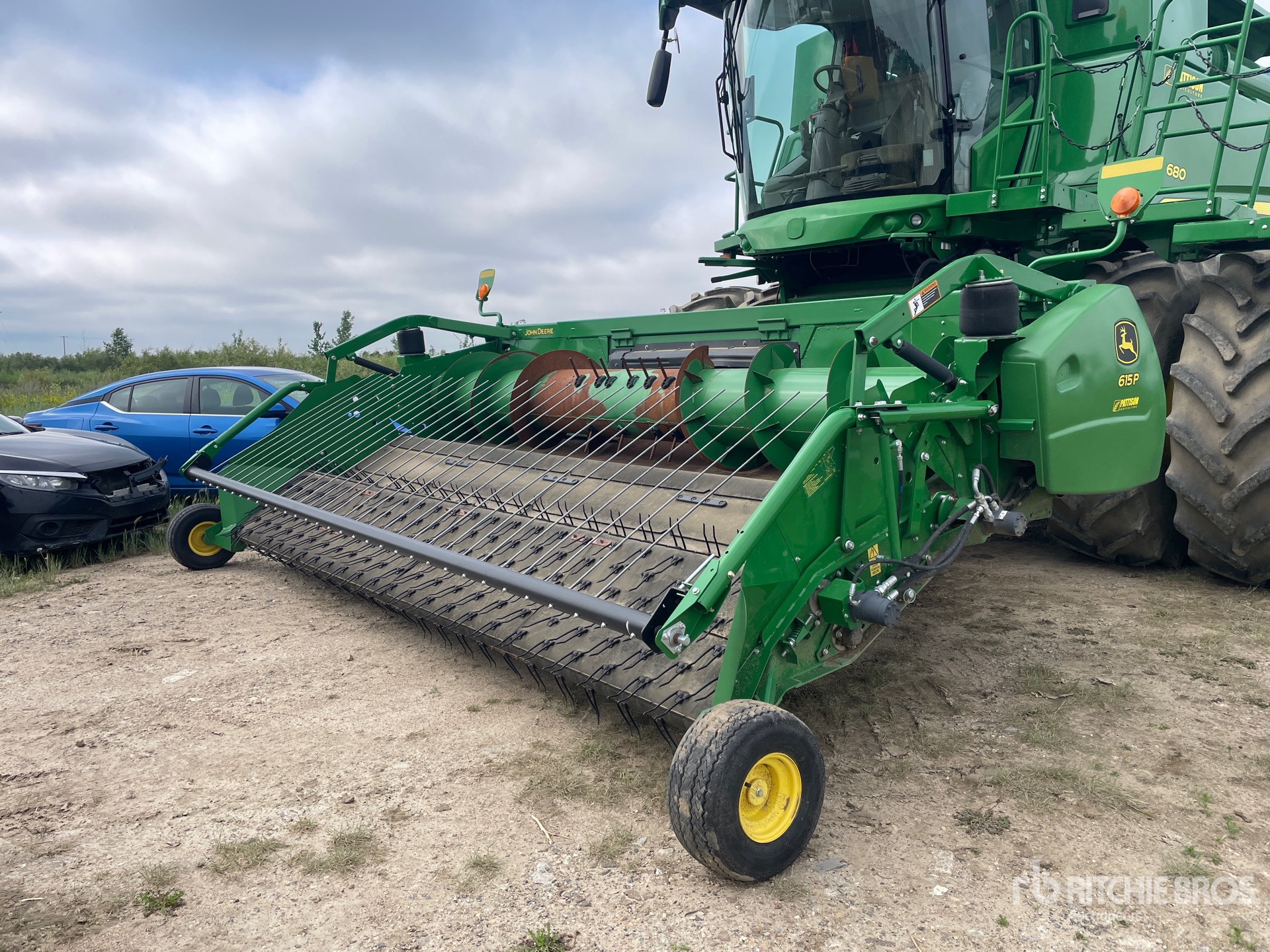 2017 John Deere 615P 15 ft Combine Pickup Header