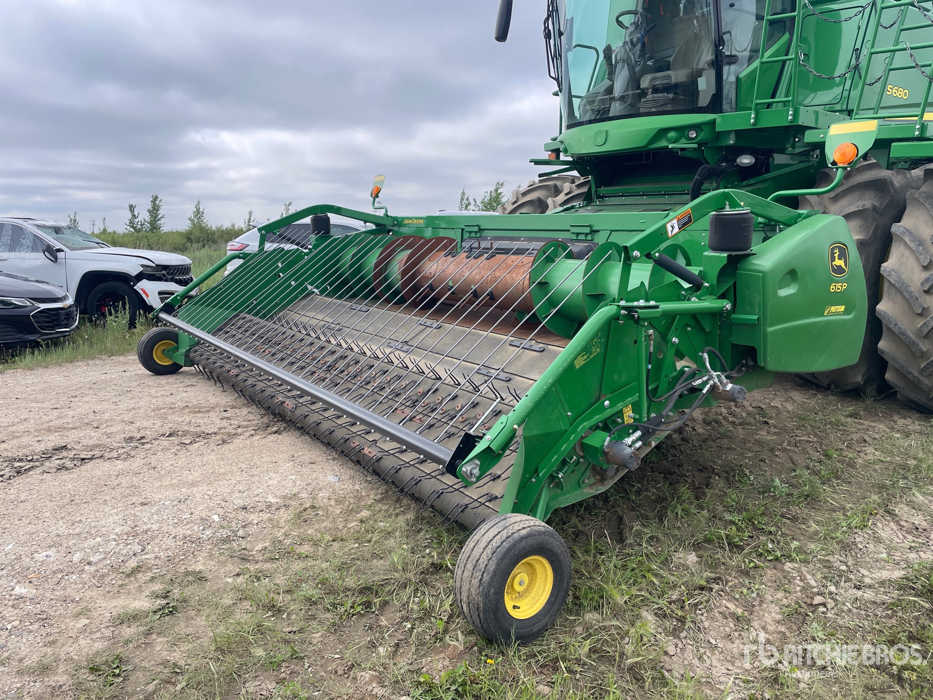 2017 John Deere 615P 15 ft Combine Pickup Header