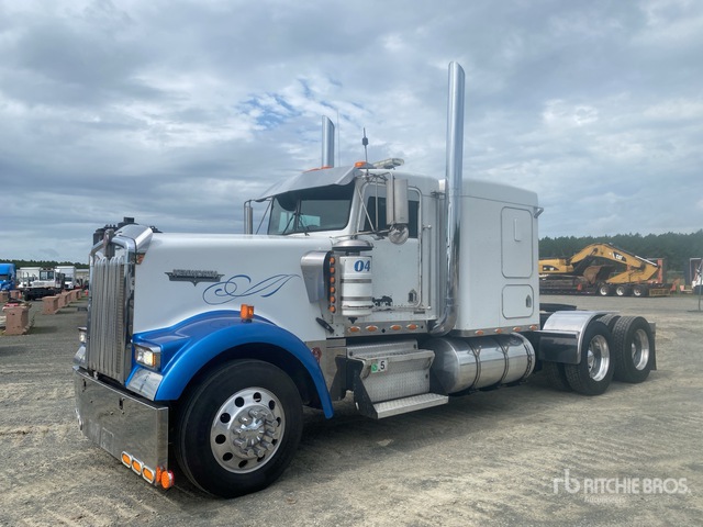 1999 Kenworth W900 6x4 T/A Sleeper Truck Tractor