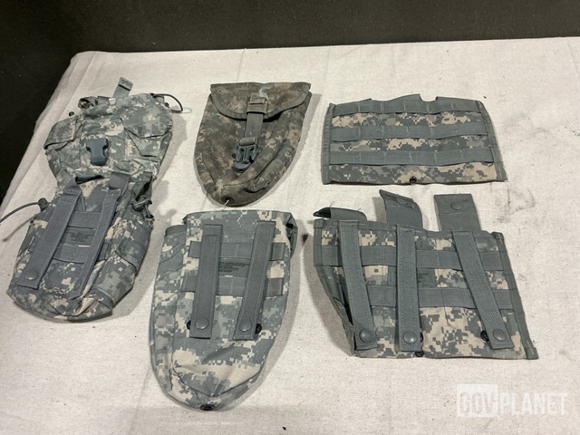 (140) Entrenching Tool Carriers, (200) M4 Three Mag Pouches & Assorted Items