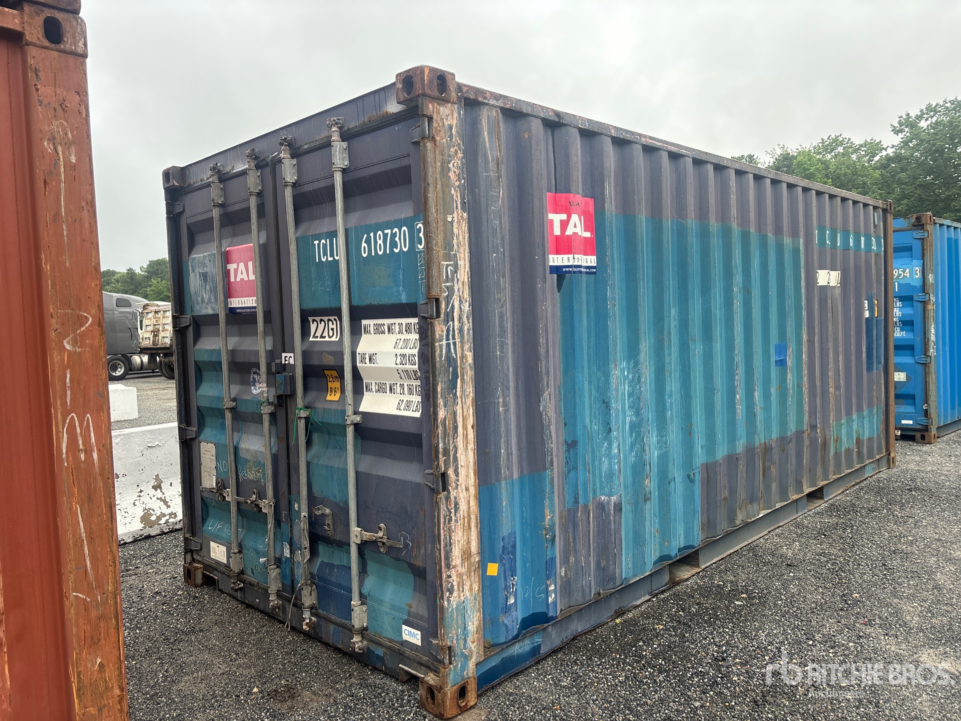20 ft Standard Storage Container