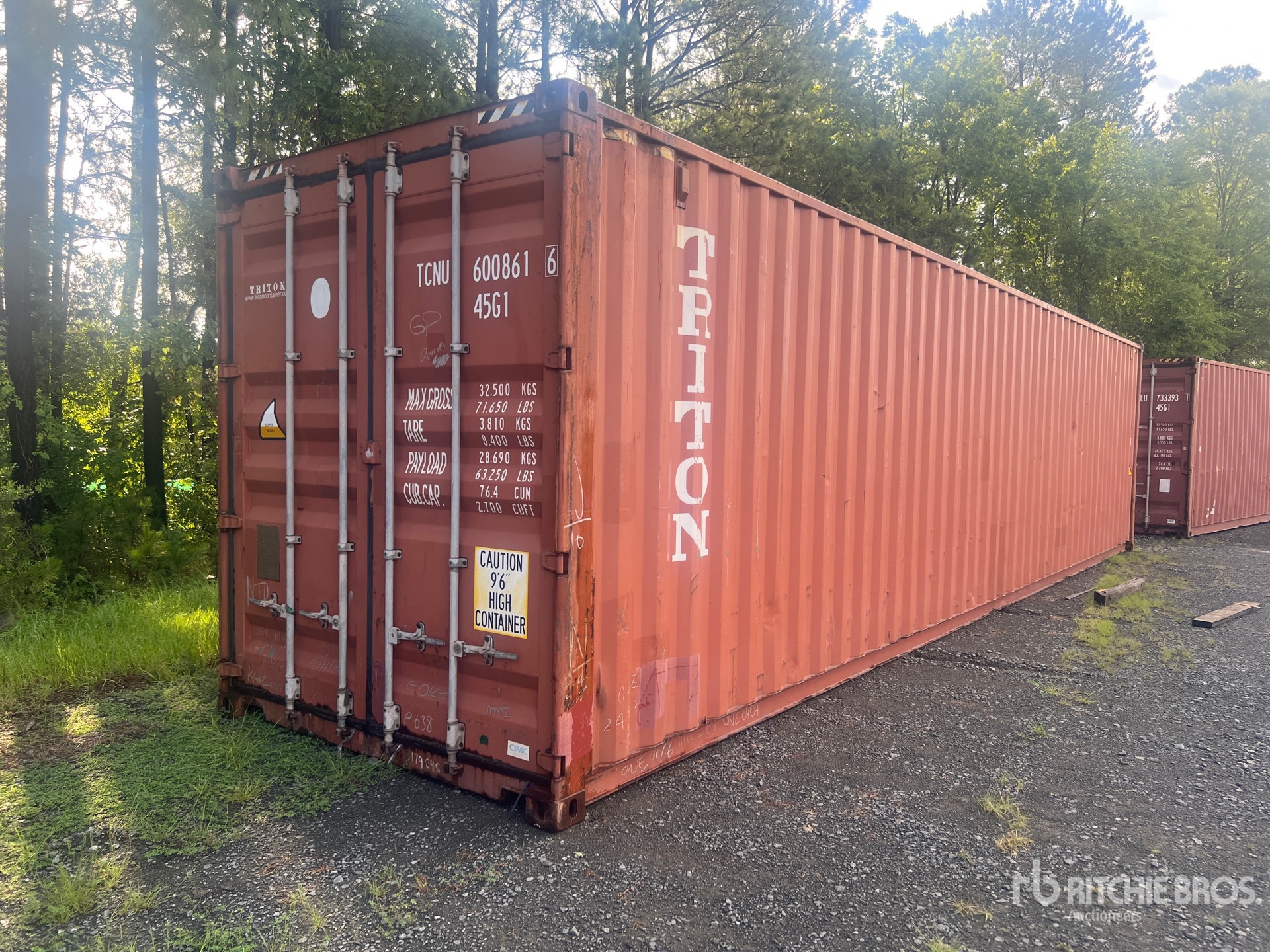 40 ft High Cube Storage Container