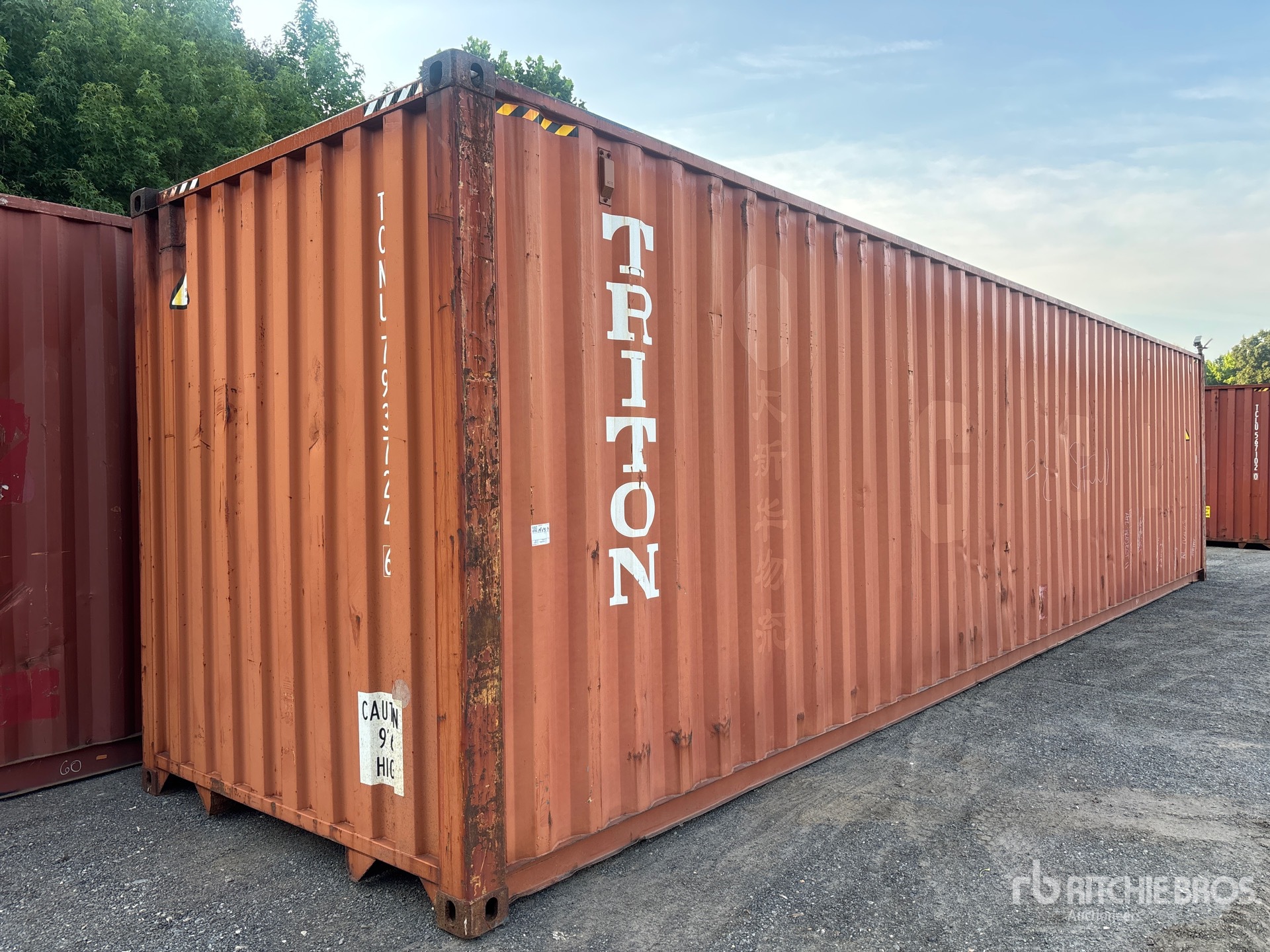 2010 40 ft High Cube Storage Container