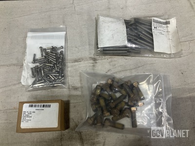 (362) Machine Screws, (88) Continuous Thread Studs & Assorted Items