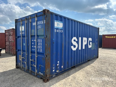 2013 20 ft Standard Opslag container