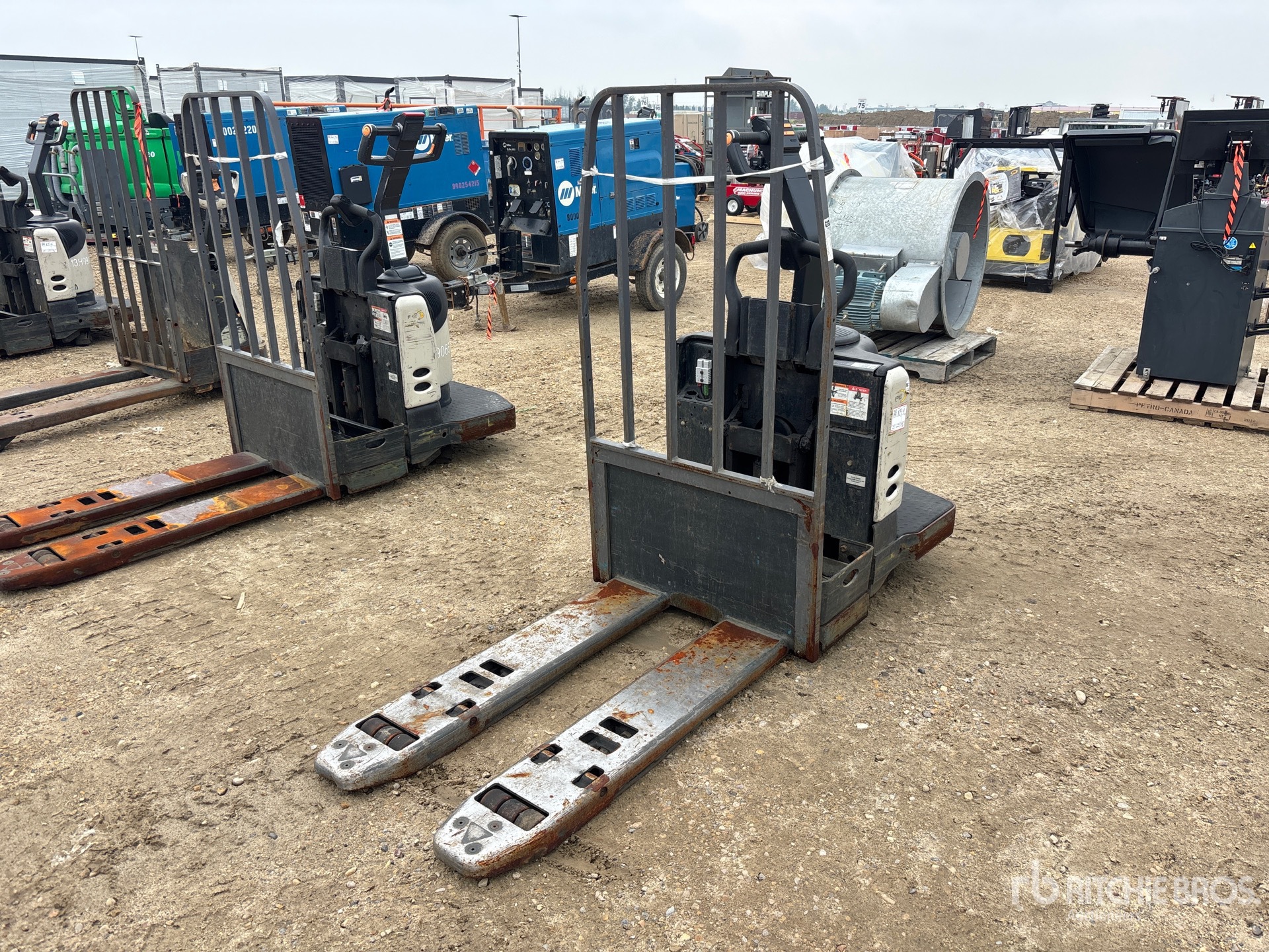 2012 Crown PE4500-60 1500 lb Electric Pallet Jack