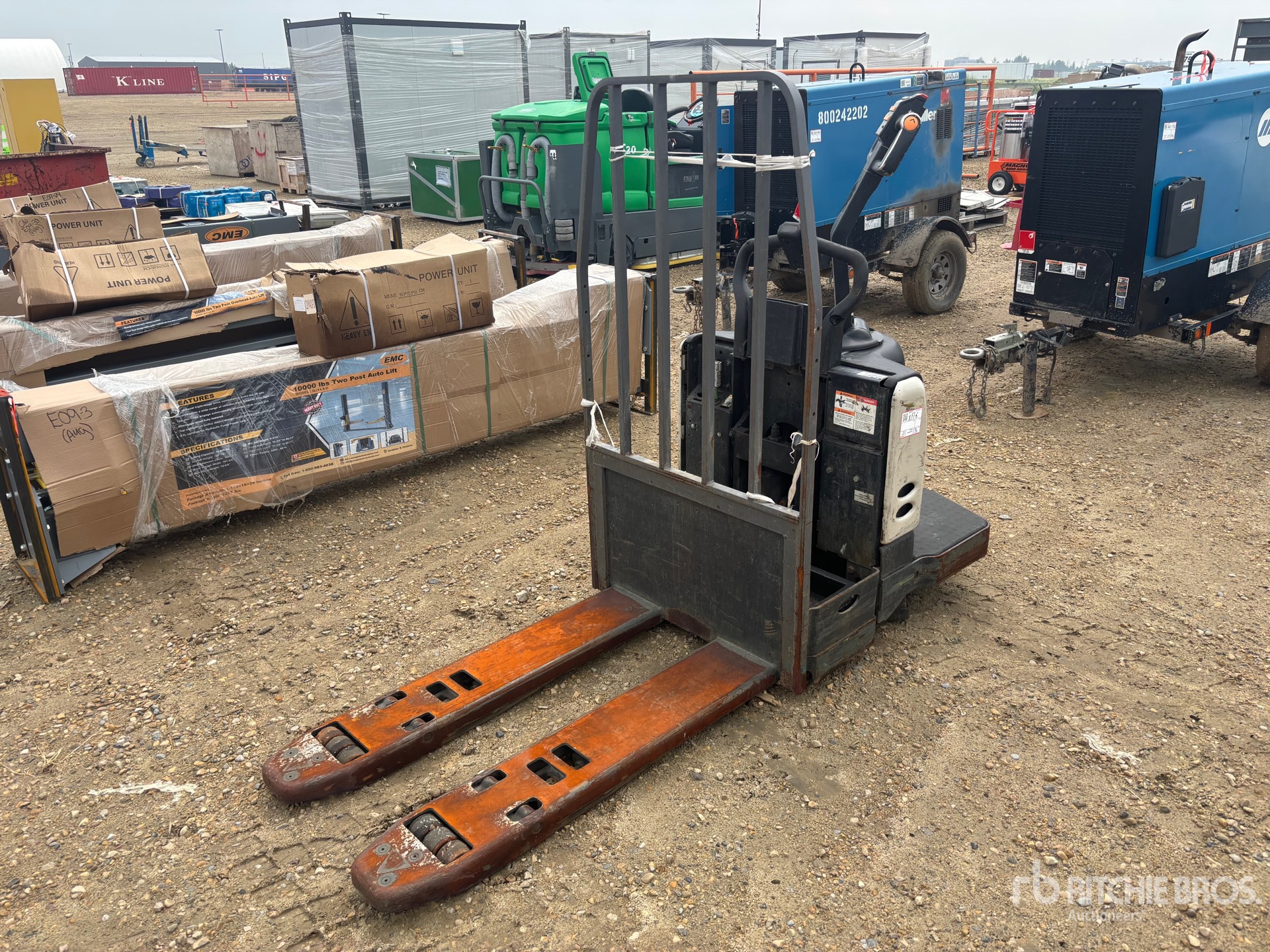 2012 Crown PE4500-60 6000 lb Electric Pallet Jack