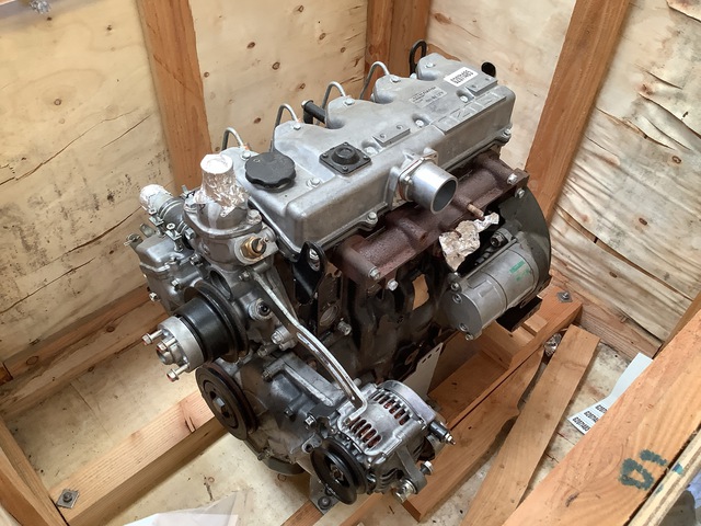 Isuzu 4LE1PW14-C Diesel Engine