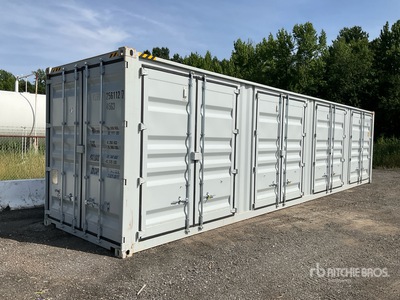 40 ft High Cube Multi-Door Storage Container