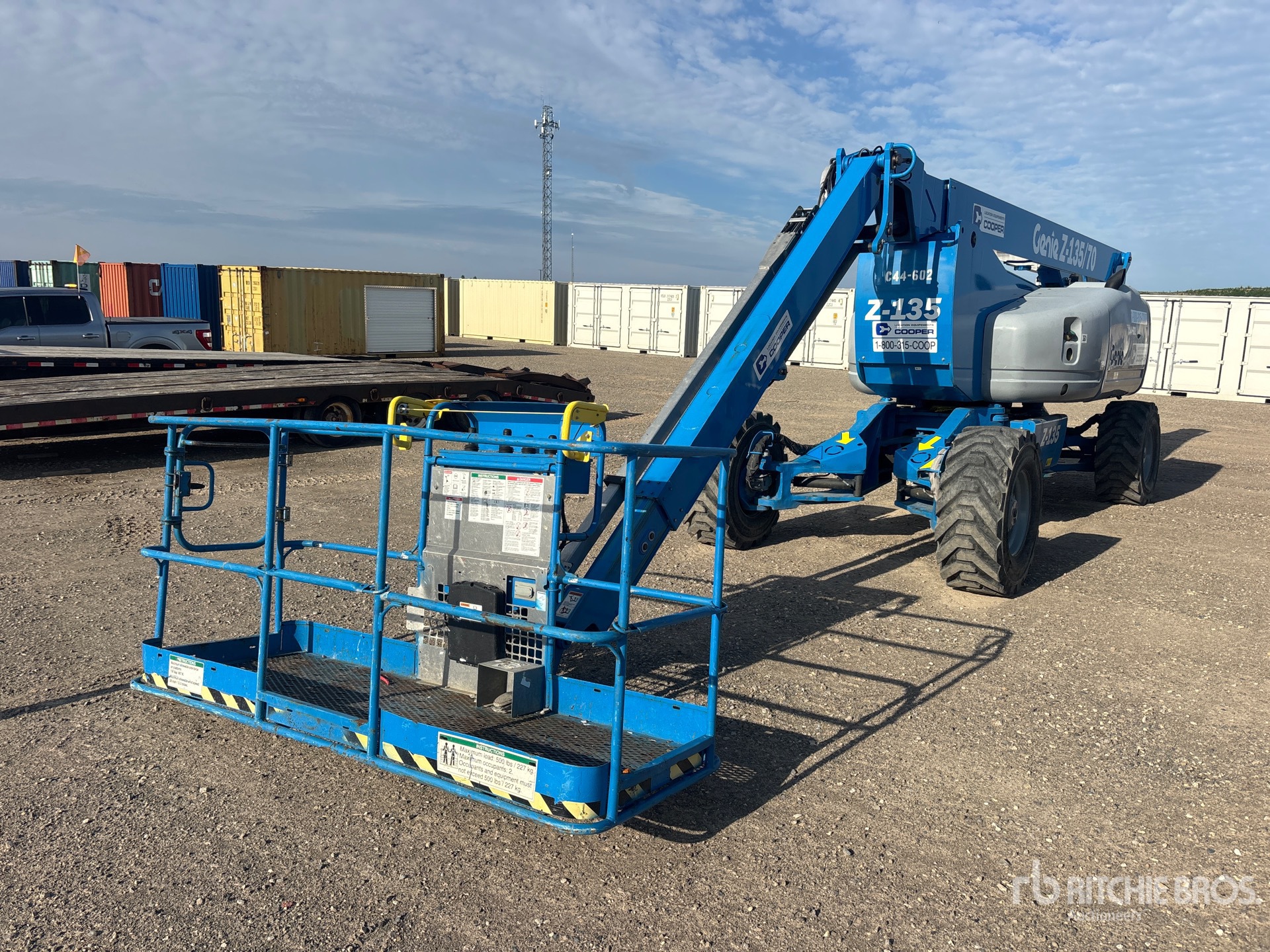 2011 Genie ZX-135/70 4WD Diesel Articulating Boom Lift