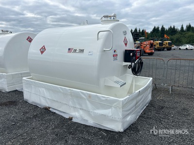 2026 AM Tank 2300 2376 gal Skid Mounted Steel Diesel Fuel Tank (Unused)