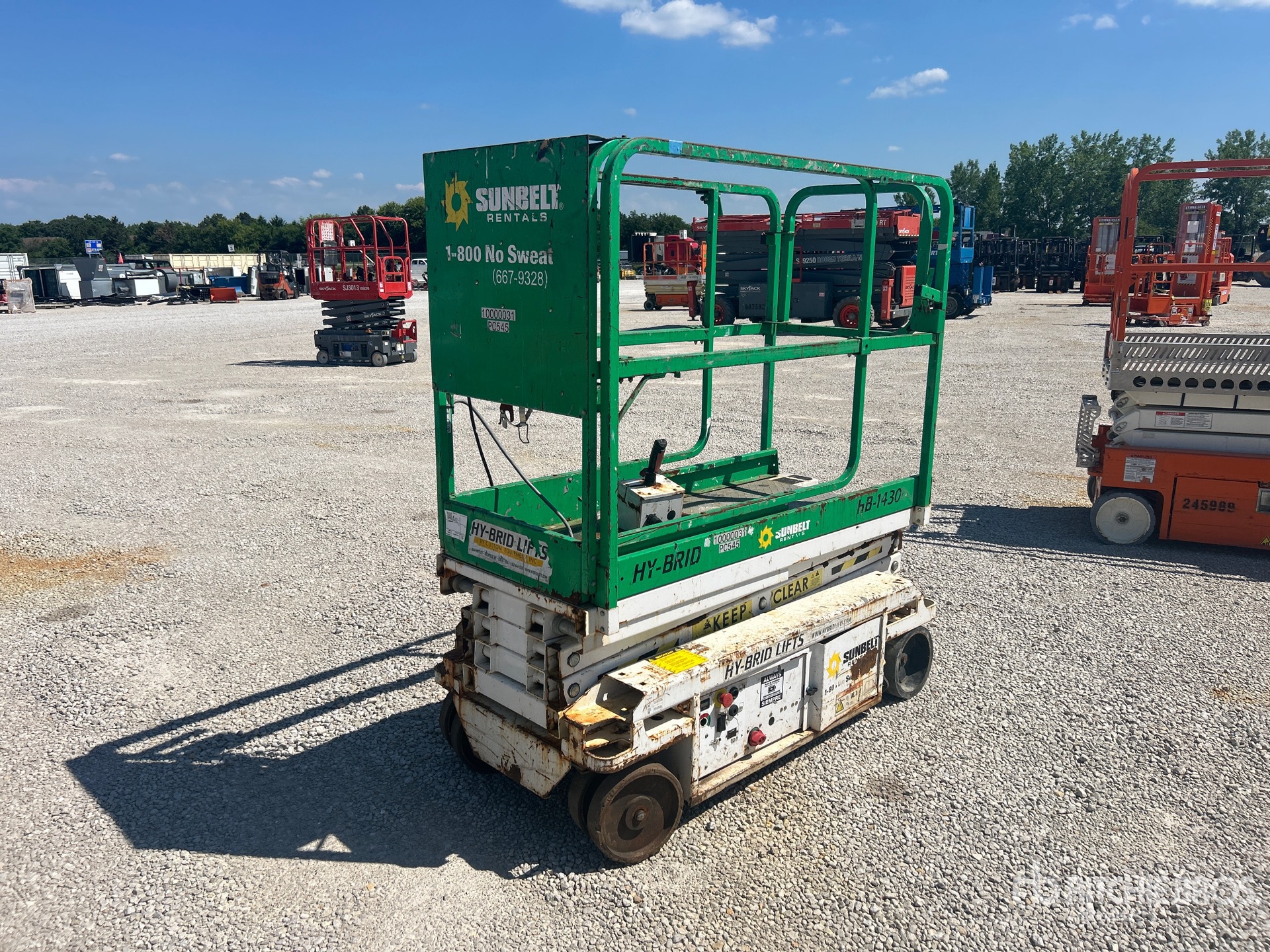 2018 Hy-Brid HB-1430 Electric Scissor Lift