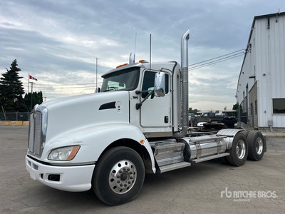 2014 Kenworth T600 6x4 T/A Day Cab Truck Tractor