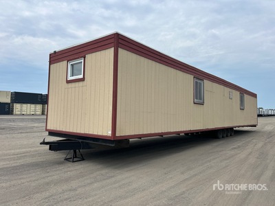 2012 60 ft x 12 ft Portable Quad/A Mobile Office
