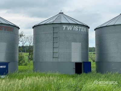 Twister +/- 4500 bu 4 Ring صومعة الحبوب