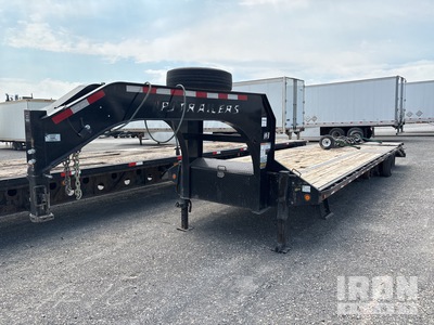 2023 PJ Trailers Gooseneck 30 ft T/A Gooseneck Equipment Trailer (Inoperable)