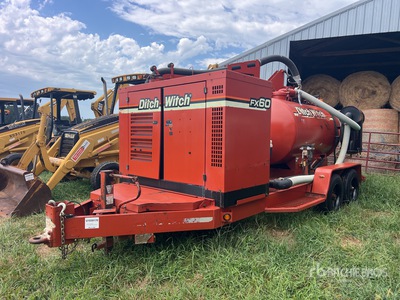 2007 Ditch Witch FX60 T/A Remorque à excavation sous vide