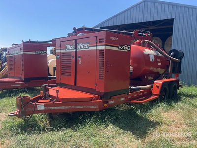 Ditch Witch FX60 T/A Remorque à excavation sous vide