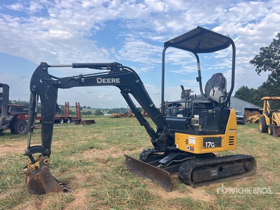 2019 John Deere 17G Mini pelle hydraulique
