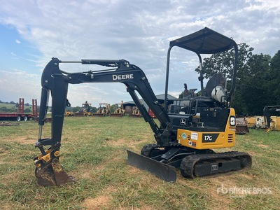 2021 John Deere 17G Mini Excavator