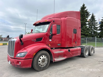 2015 Peterbilt 579 6x4 T/A Sleeper Truck Tractor