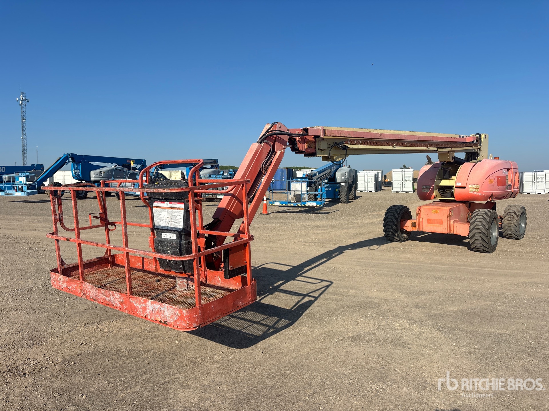2007 JLG 860SJ 4WD Dual Fuel Telescopic Boom Lift