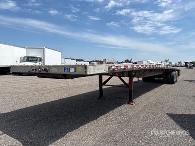 2008 Reitnouer Maximiser 53 ft T/A مقطورة مسطحة