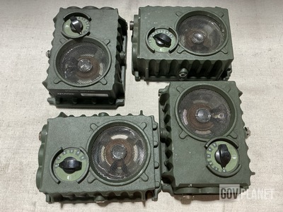 (4) Harris RF-7800I-SA100 Loudspeakers