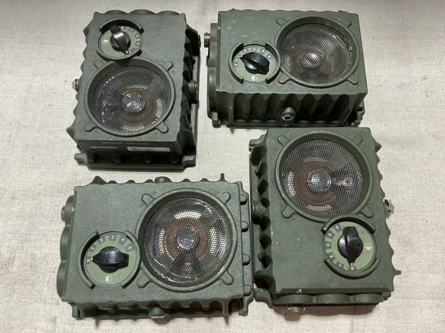 (4) Harris RF-7800I-SA100 Loudspeakers (4) Harris RF-7800I-SA100 Loudspeakers