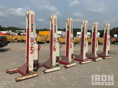 Quantity of (6) 2012 Stertil ALM ST-1082FSF US Mobile Column Vehicle Lift