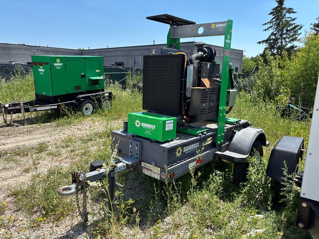 2018 Atlas Copco PAS 150 HF Trailer-Mounted Water Pump