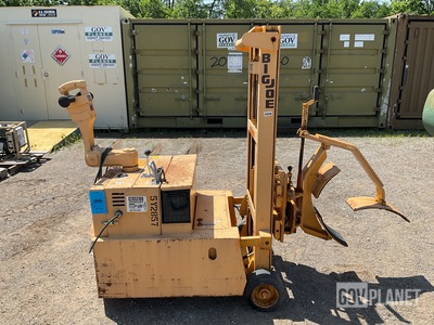 Big Joe PDCM-20-106 Electric Walk-Behind Forklift w/Paper Roll Clamp