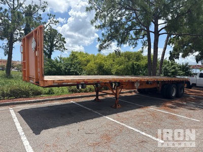 2017 Great Dane 36 ft T/A Flatbed Trailer
