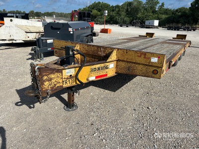 1997 Load King 102 LT 24 ft T/A Remolque Portamaquinaria