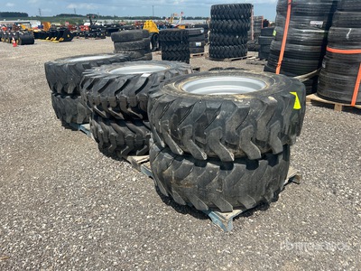 Quantity of (6) 17.5-25 L-2 Foam Filled Tires