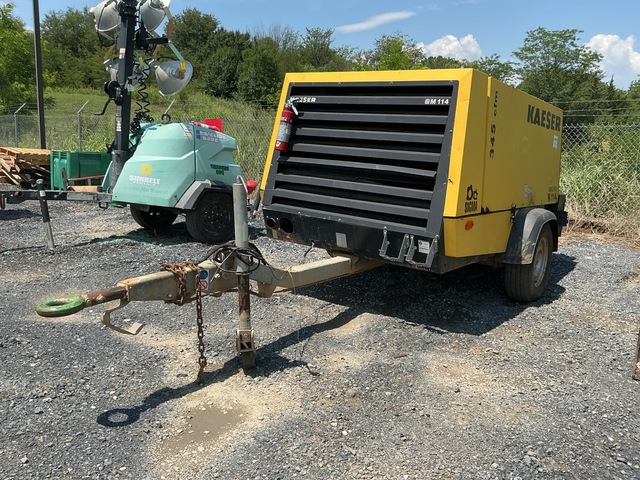 2015 Kaeser M114 375 cfm Mobile Air Compressor